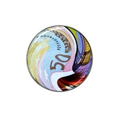 Abstract Currency Background Hat Clip Ball Marker