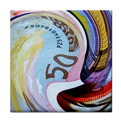 Abstract Currency Background Face Towel