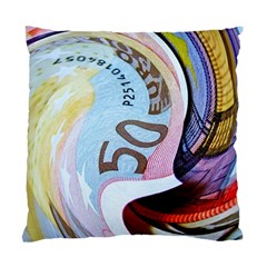 Abstract Currency Background Standard Cushion Case (two Sides)