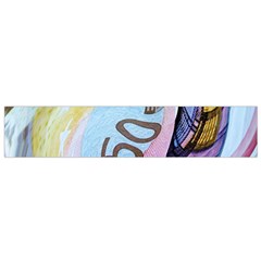 Abstract Currency Background Flano Scarf (small)