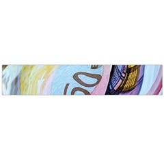 Abstract Currency Background Flano Scarf (large)