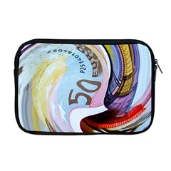 Abstract Currency Background Apple Macbook Pro 17  Zipper Case