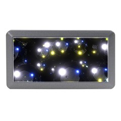 Abstract Dark Spheres Psy Trance Memory Card Reader (mini)