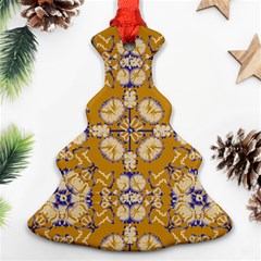 Abstract Elegant Background Card Ornament (christmas Tree) 