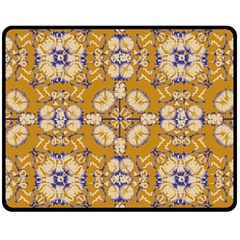 Abstract Elegant Background Card Double Sided Fleece Blanket (medium) 