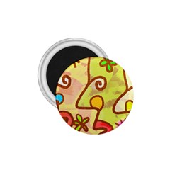 Abstract Faces Abstract Spiral 1 75  Magnets by Amaryn4rt