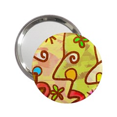 Abstract Faces Abstract Spiral 2 25  Handbag Mirrors by Amaryn4rt