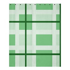 Abstract Green Squares Background Shower Curtain 60  X 72  (medium) 