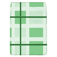 Abstract Green Squares Background Flap Covers (l) 