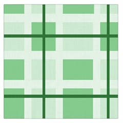 Abstract Green Squares Background Large Satin Scarf (square) by Amaryn4rt