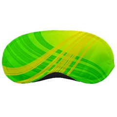 Abstract Green Yellow Background Sleeping Masks by Amaryn4rt