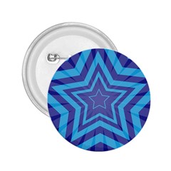 Abstract Starburst Blue Star 2 25  Buttons