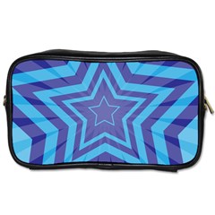 Abstract Starburst Blue Star Toiletries Bags 2-side by Amaryn4rt