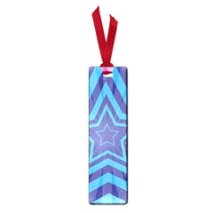 Abstract Starburst Blue Star Small Book Marks