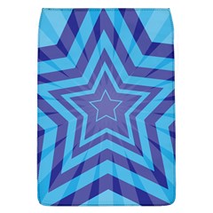 Abstract Starburst Blue Star Flap Covers (l)  by Amaryn4rt