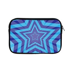 Abstract Starburst Blue Star Apple Ipad Mini Zipper Cases by Amaryn4rt