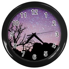 Arches National Park Night Wall Clocks (black)