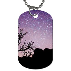 Arches National Park Night Dog Tag (one Side)