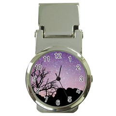 Arches National Park Night Money Clip Watches by Amaryn4rt