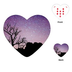 Arches National Park Night Playing Cards (heart) 