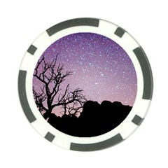 Arches National Park Night Poker Chip Card Guard