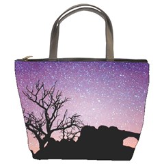 Arches National Park Night Bucket Bags by Amaryn4rt