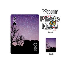 Arches National Park Night Playing Cards 54 (mini)  by Amaryn4rt