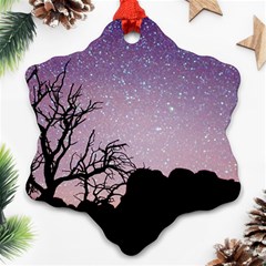 Arches National Park Night Ornament (snowflake)