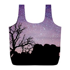 Arches National Park Night Full Print Recycle Bags (l)  by Amaryn4rt