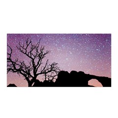 Arches National Park Night Satin Wrap