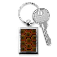 Art Psychedelic Pattern Key Chains (rectangle)  by Amaryn4rt