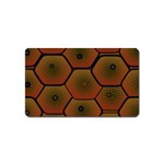 Art Psychedelic Pattern Magnet (Name Card) Front