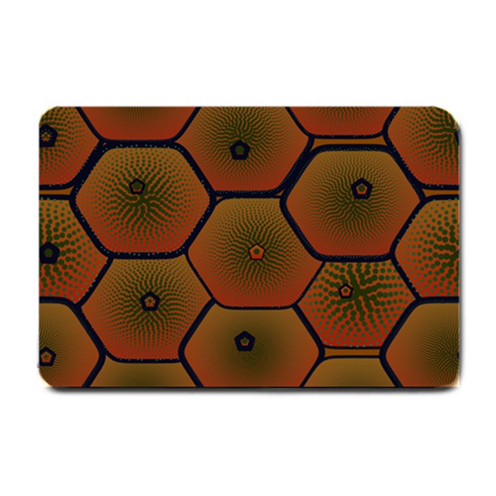 Art Psychedelic Pattern Small Doormat 