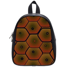 Art Psychedelic Pattern School Bags (small) 