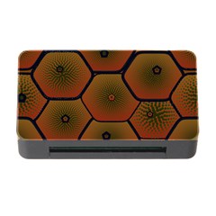 Art Psychedelic Pattern Memory Card Reader With Cf