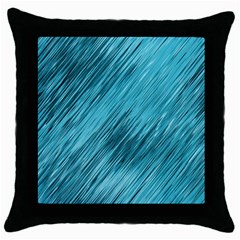 Banner Header Throw Pillow Case (black)