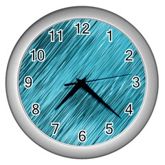 Banner Header Wall Clocks (silver) 