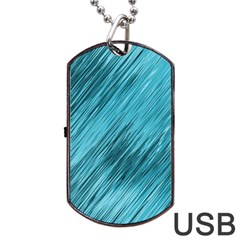 Banner Header Dog Tag Usb Flash (two Sides)