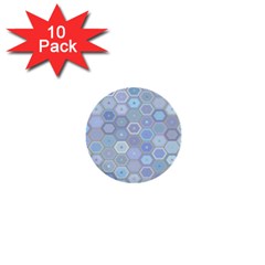 Bee Hive Background 1  Mini Buttons (10 Pack) 