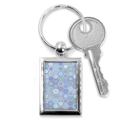 Bee Hive Background Key Chains (rectangle) 