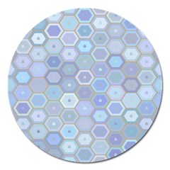 Bee Hive Background Magnet 5  (round) by Amaryn4rt