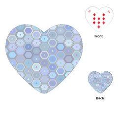 Bee Hive Background Playing Cards (heart) 