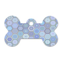 Bee Hive Background Dog Tag Bone (two Sides) by Amaryn4rt