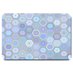 Bee Hive Background Large Doormat  by Amaryn4rt