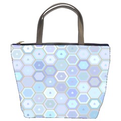 Bee Hive Background Bucket Bags by Amaryn4rt