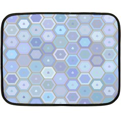 Bee Hive Background Fleece Blanket (mini)