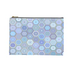 Bee Hive Background Cosmetic Bag (large)  by Amaryn4rt