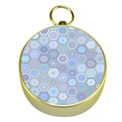 Bee Hive Background Gold Compasses by Amaryn4rt