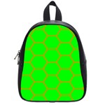 Bee Hive Texture School Bags (Small)  Front