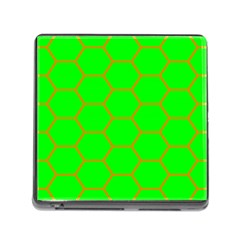 Bee Hive Texture Memory Card Reader (square)